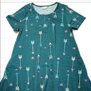 LuLaRoe HHC Jessie Dress XL NWT
